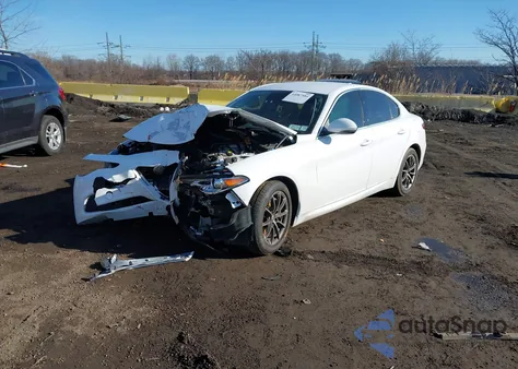 2017 Alfa Romeo Giulia Awd from USA, damaged, VIN ZARFAEDN0H7550110